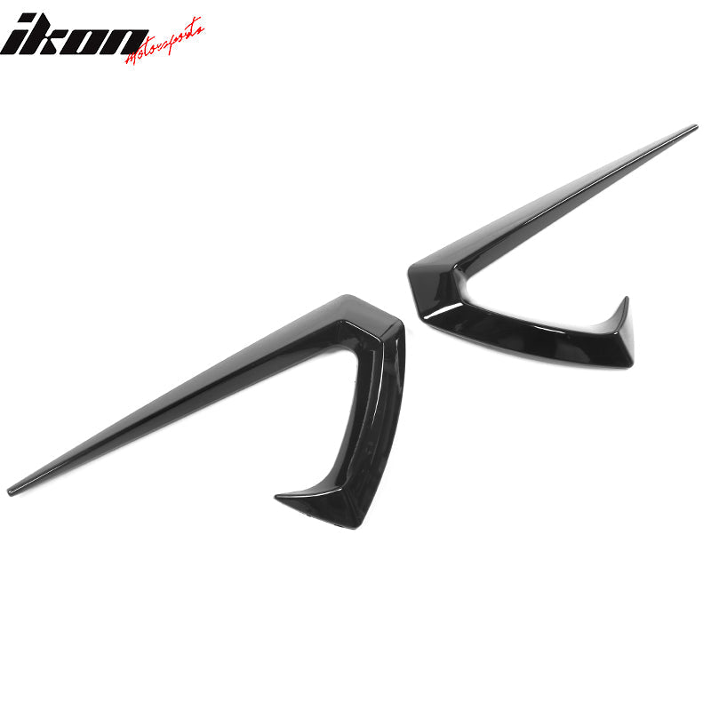 2017-2023 Tesla Model 3 Side Fender Camera Vent Cover Trim ABS