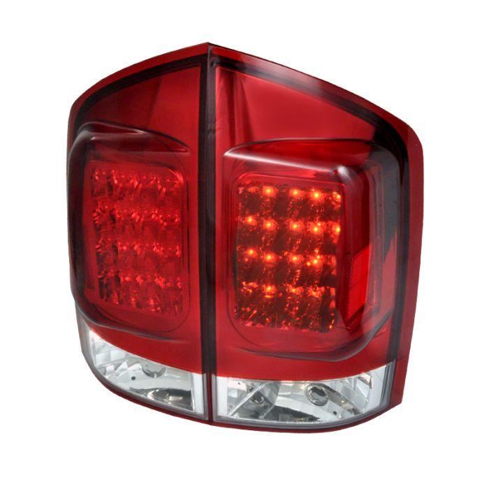 Spec-D Tail Lights Nissan Armada (2005-2015) LED Red / Black / Clear