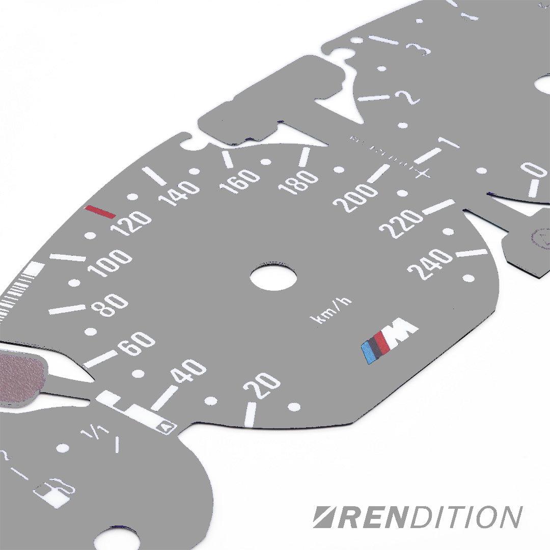 BMW E46 GAUGE FACE FOR M3 330 328 325 318 320 323 316 - K2 Industries