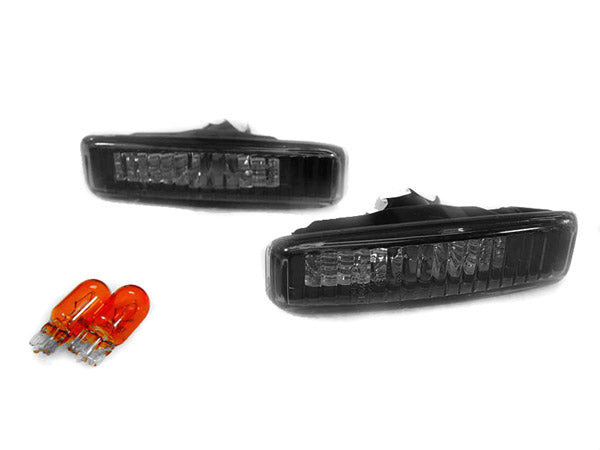 1997-2003 BMW E39 Crystal Smoke Side Marker Lights