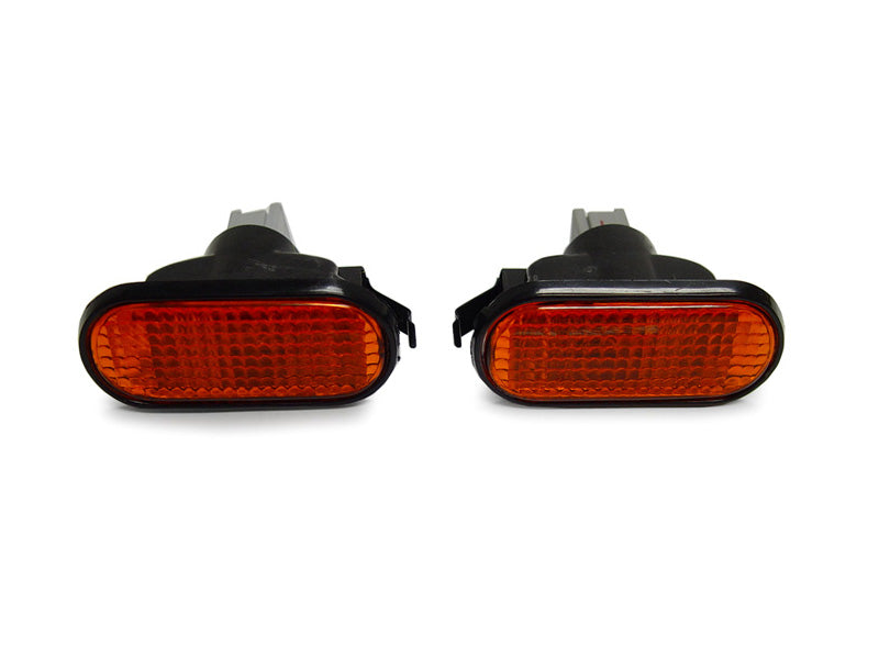 1992-1995 Honda Civic Eg Flat Type Jdm Amber Side Marker Lights Set