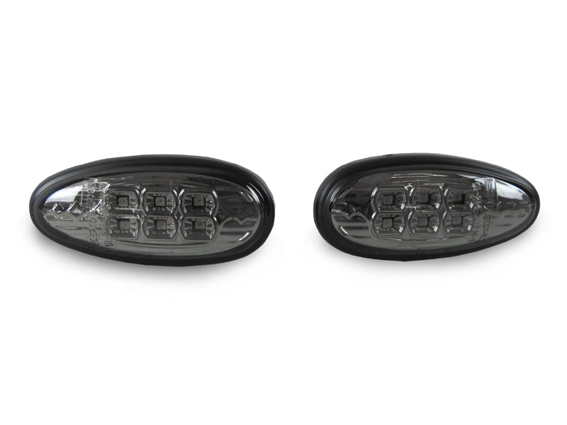 2003-2006 Mitsubishi Lancer Evo Smoke Amber LED Side Marker Lights