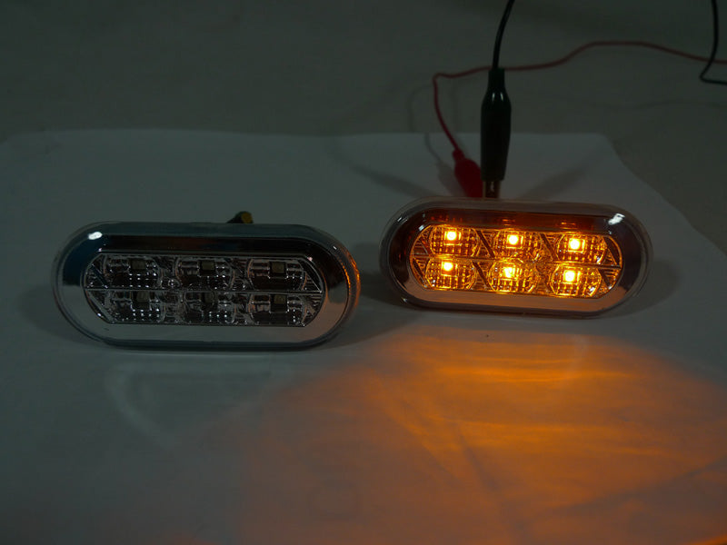 Volkswagen Golf GTI Jetta Passat Clear Amber LED Side Marker Lights