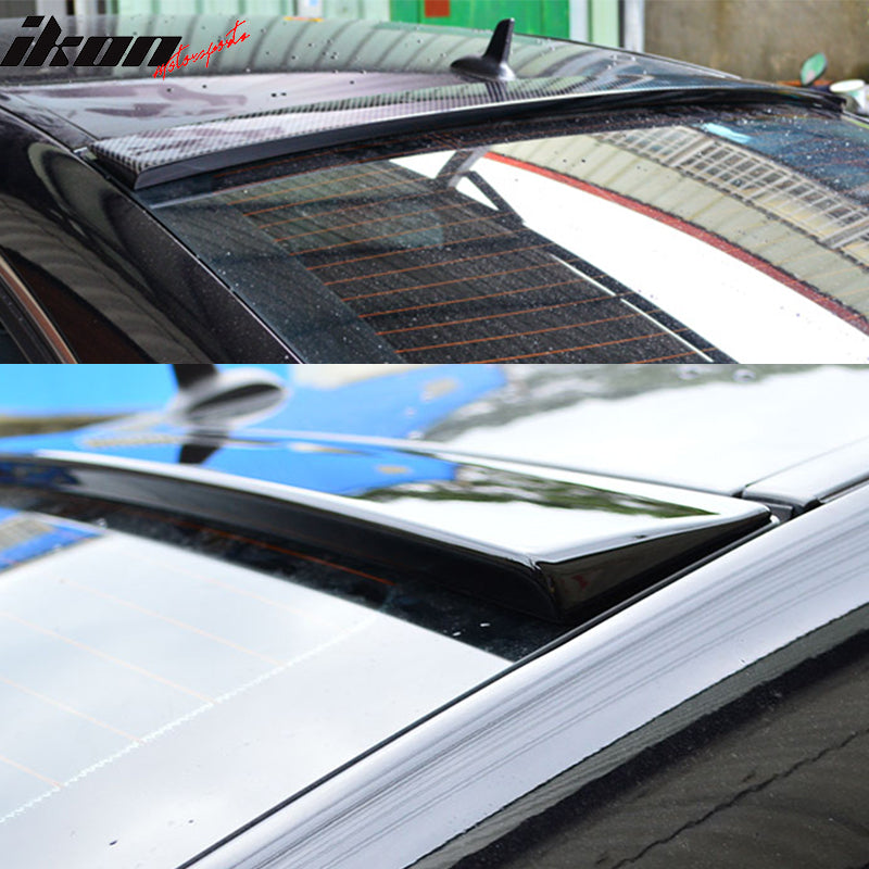 2012-2015 Benz C Class W204 Coupe C204 2DR Roof Spoiler Carbon Fiber