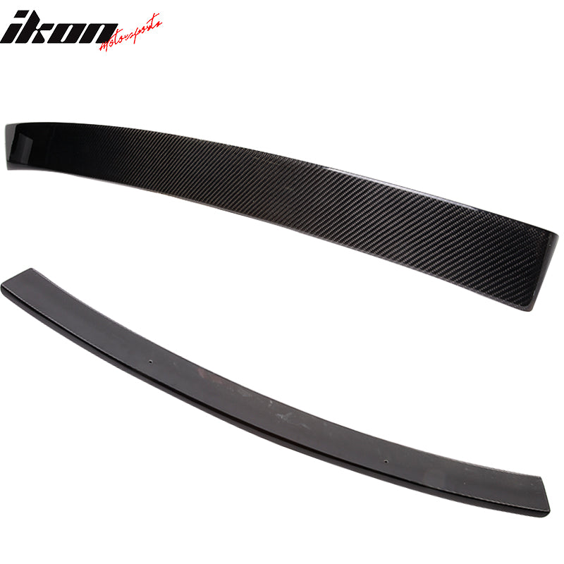 2012-2015 Benz C Class W204 Coupe C204 2DR Roof Spoiler Carbon Fiber