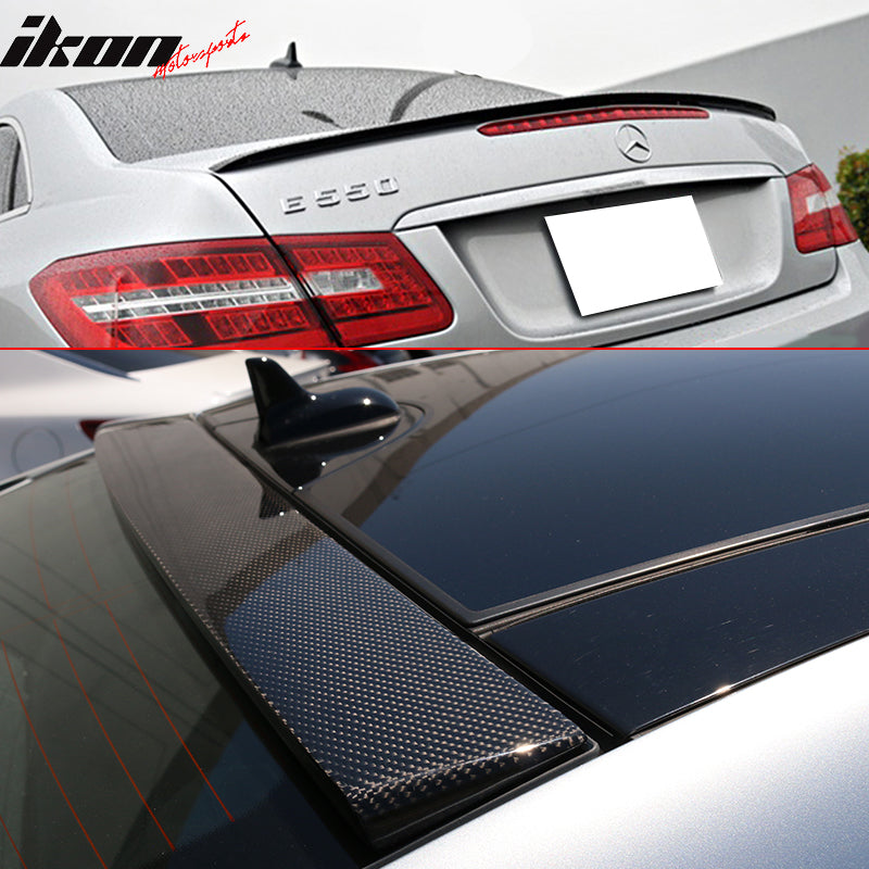 2010-2017 Benz E-Class W207 OE Style Roof Trunk Spoiler Carbon Fiber