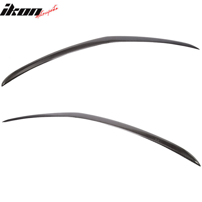2010-2017 Benz E-Class W207 A Style Trunk Spoiler Wing Carbon Fiber