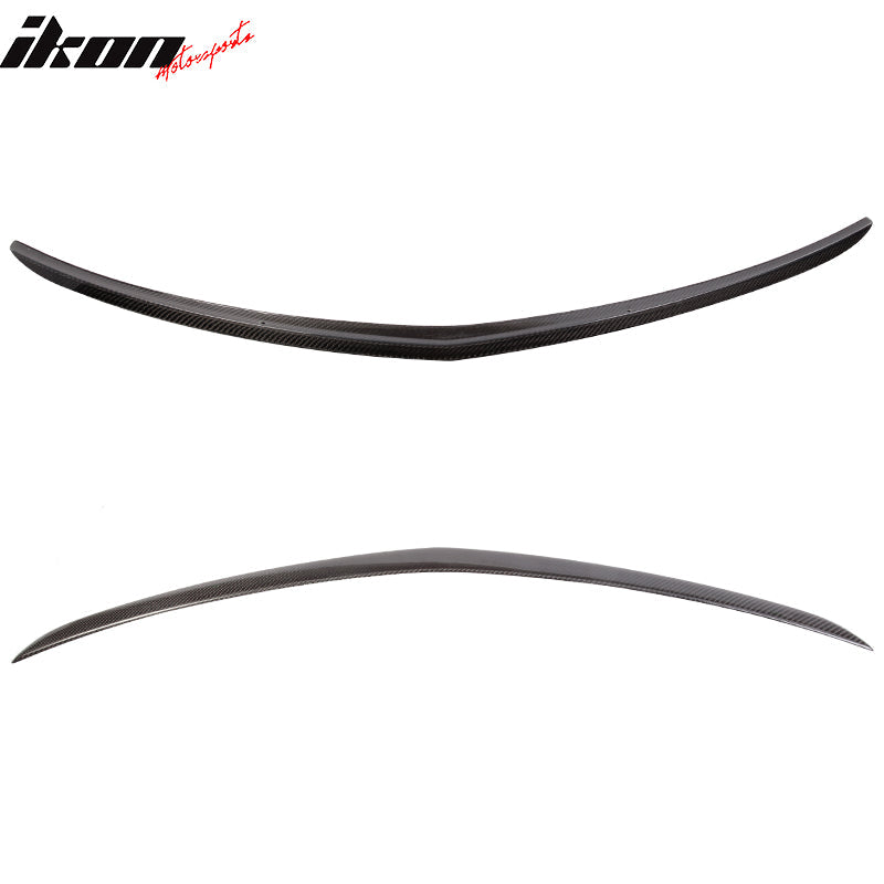 2010-2017 Benz E-Class W207 A Style Trunk Spoiler Wing Carbon Fiber