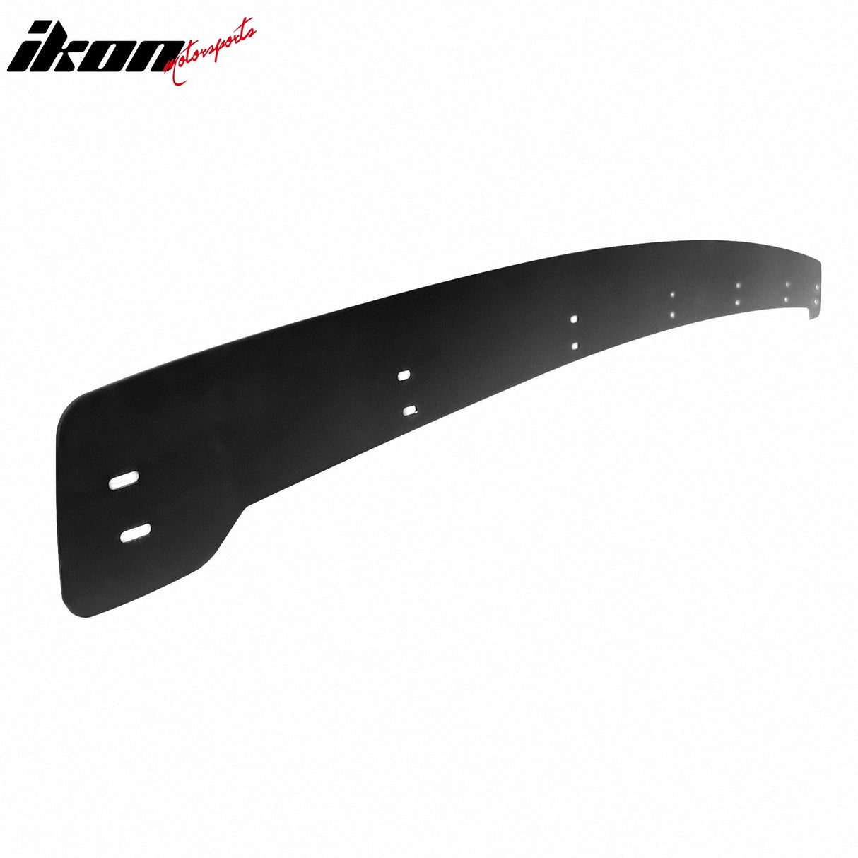 Universal 52" Black Trunk Spoiler Gurney Flap Wicker Bill W/ Hardware