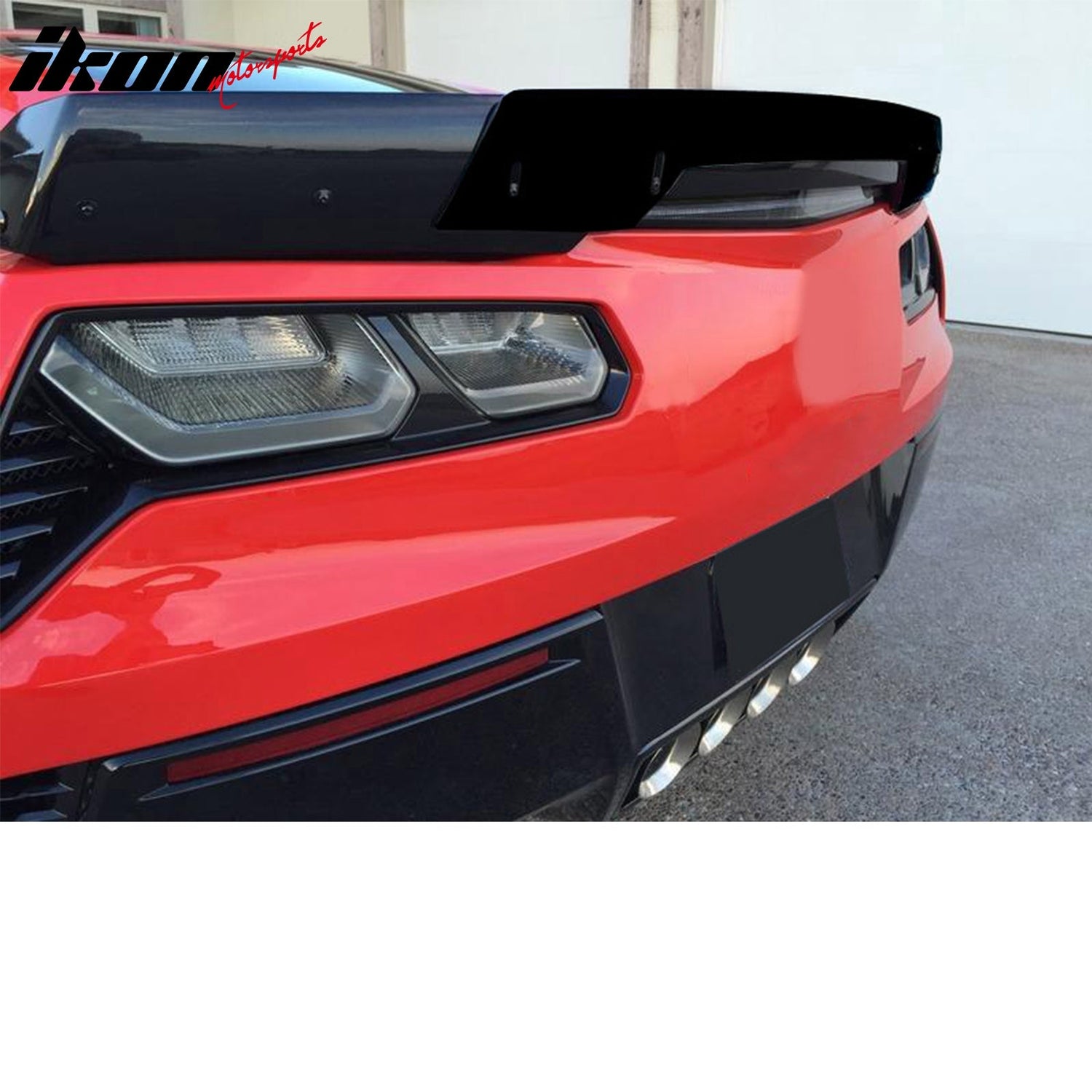 Universal 40" Black Rear Spoiler Wickerbill Gurney Flap Wicker Bill PU