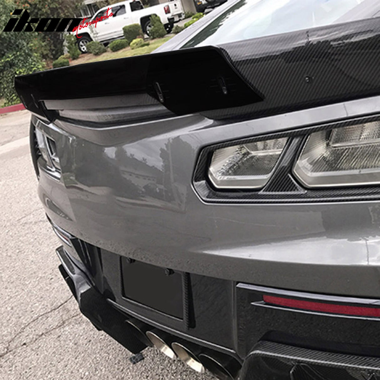 2014-2019 Chevy Corvette C7 Trunk Spoiler Gurney Flap Wicker Bill PU