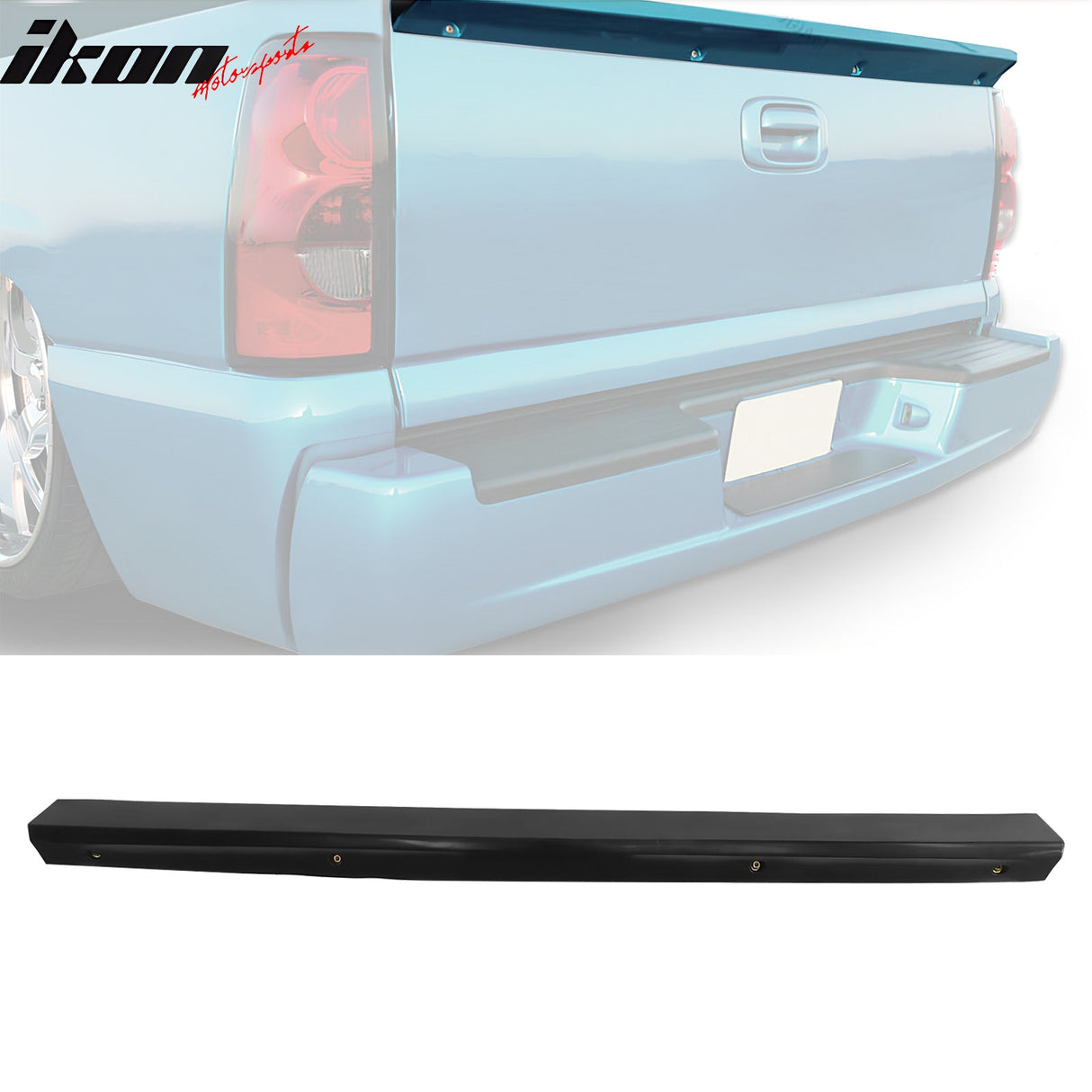 2007-2014 Chevrolet Silverado Tailgate Molding Cap Spoiler Cover PU
