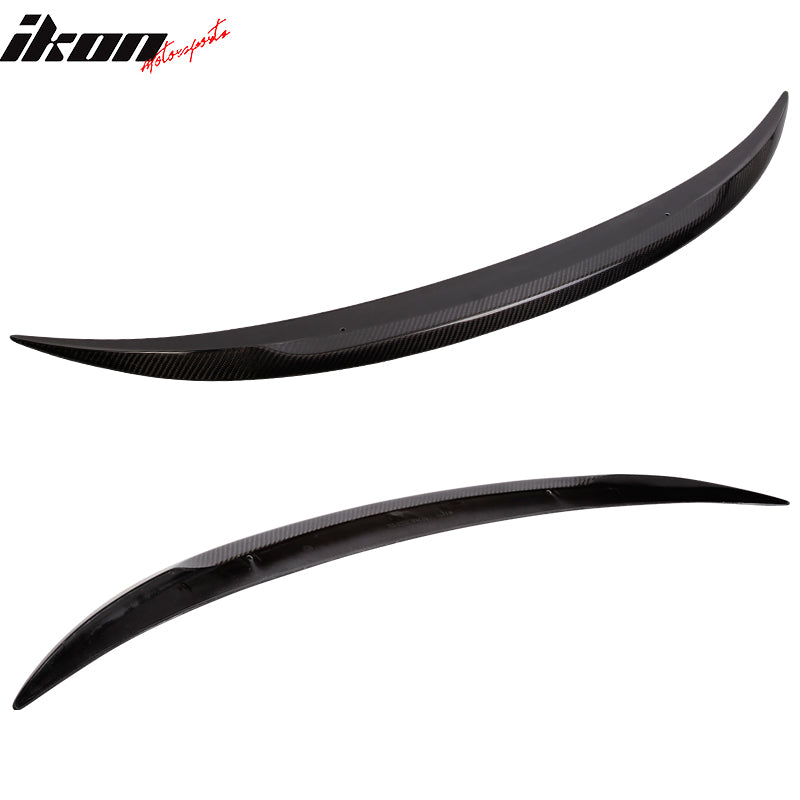 2007-2011 BMW E82 1-Series Coupe P Style Trunk Spoiler Carbon Fiber