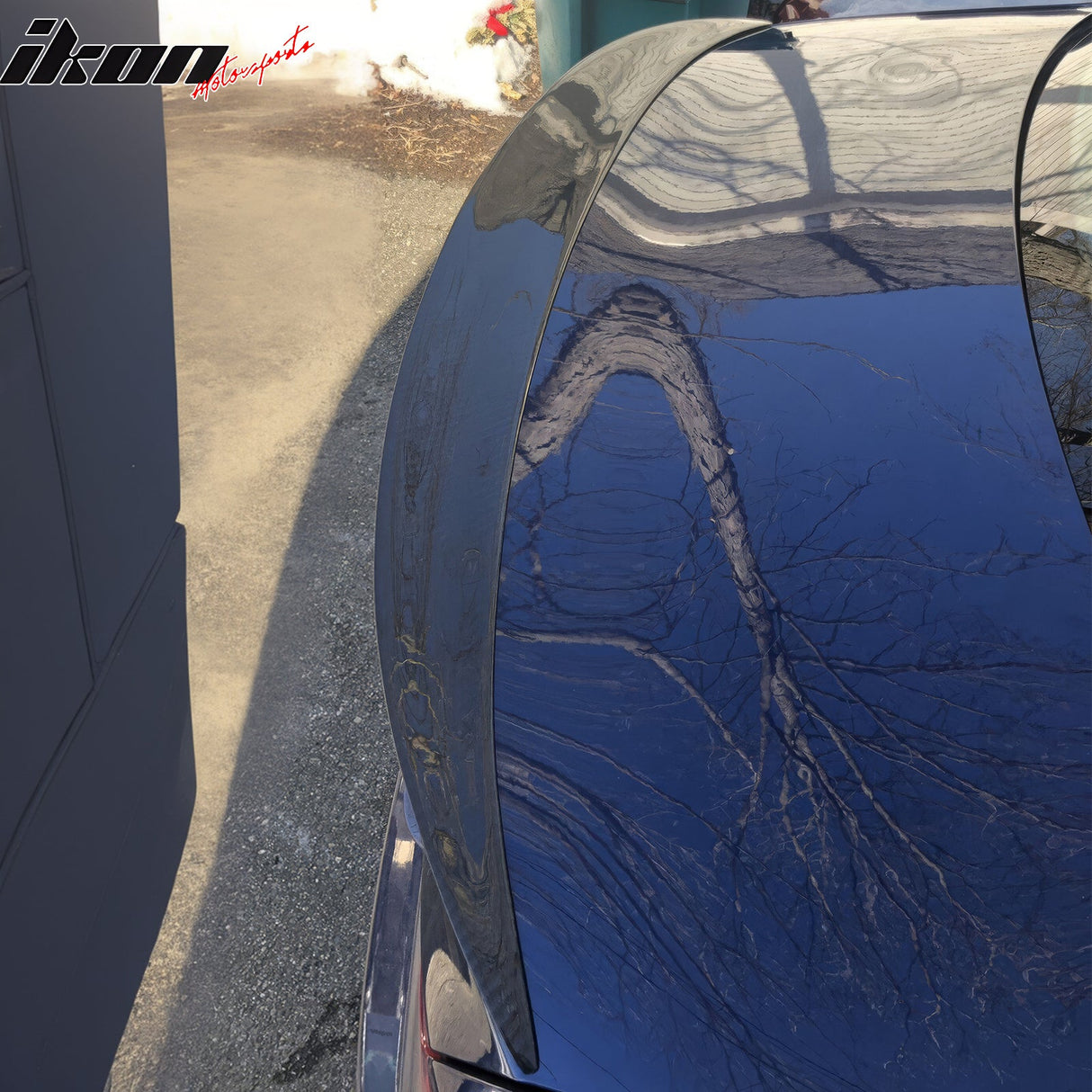 2007-2011 BMW E82 1-Series Coupe P Style Trunk Spoiler Carbon Fiber