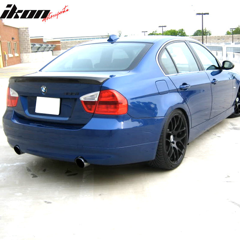 2006-2011 BMW E90 3-Series Sedan M-T Style Trunk Spoiler Carbon Fiber
