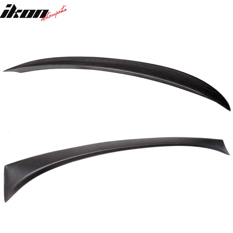 2006-2011 BMW E90 3-Series Sedan M-T Style Trunk Spoiler Carbon Fiber