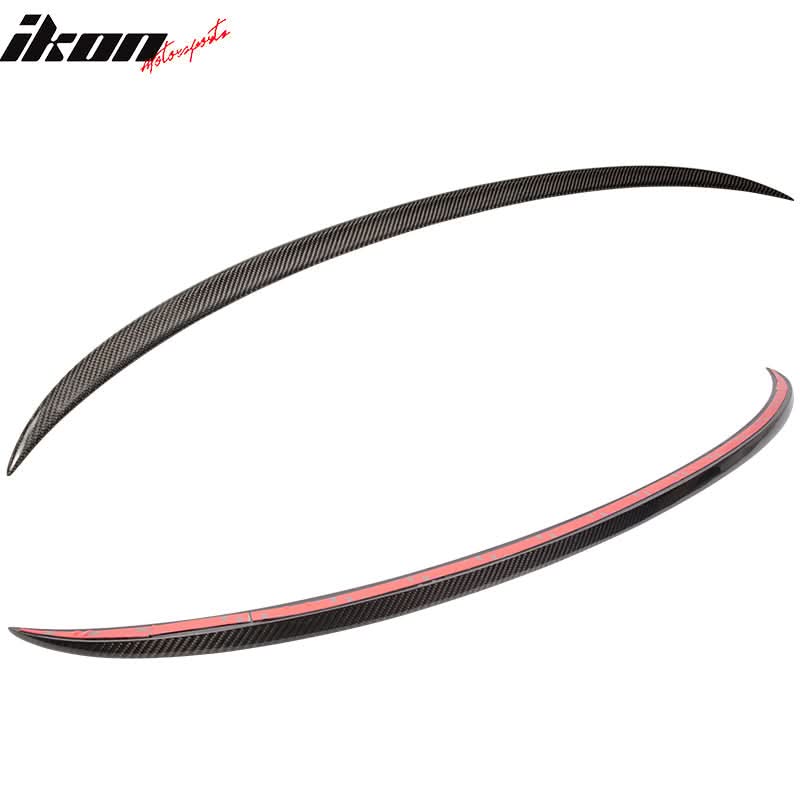 2006-2011 BMW 3-Series E90 4Dr M3 Style CF Carbon Fiber Trunk Spoiler