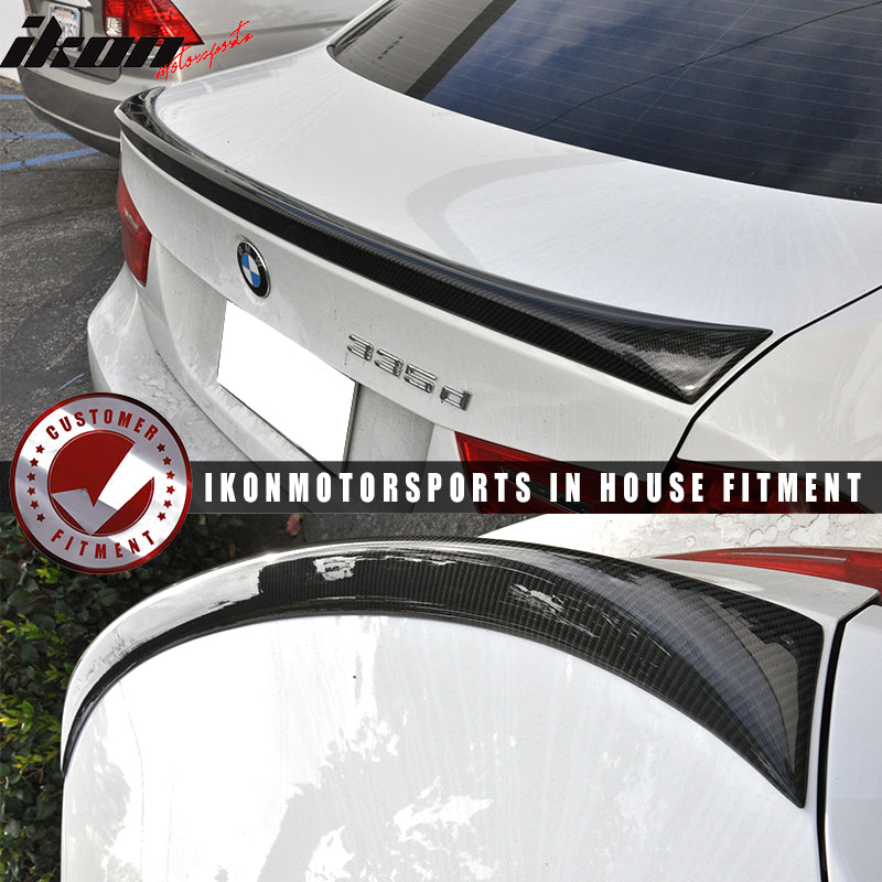 2006-2011 BMW E90 3-Series Sedan OE Style Trunk Spoiler Carbon Fiber