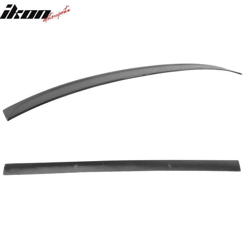 Fits 11-16 BMW 5-Series F10 3D Type CF (CF) Roof Spoiler Wing