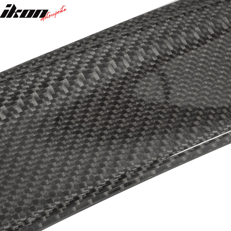 Fits 11-16 BMW 5-Series F10 3D Type CF (CF) Roof Spoiler Wing