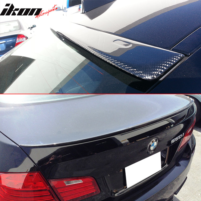 Fits 11-16 F10 CF CF AC Roof Wing & M5 Trunk Spoiler