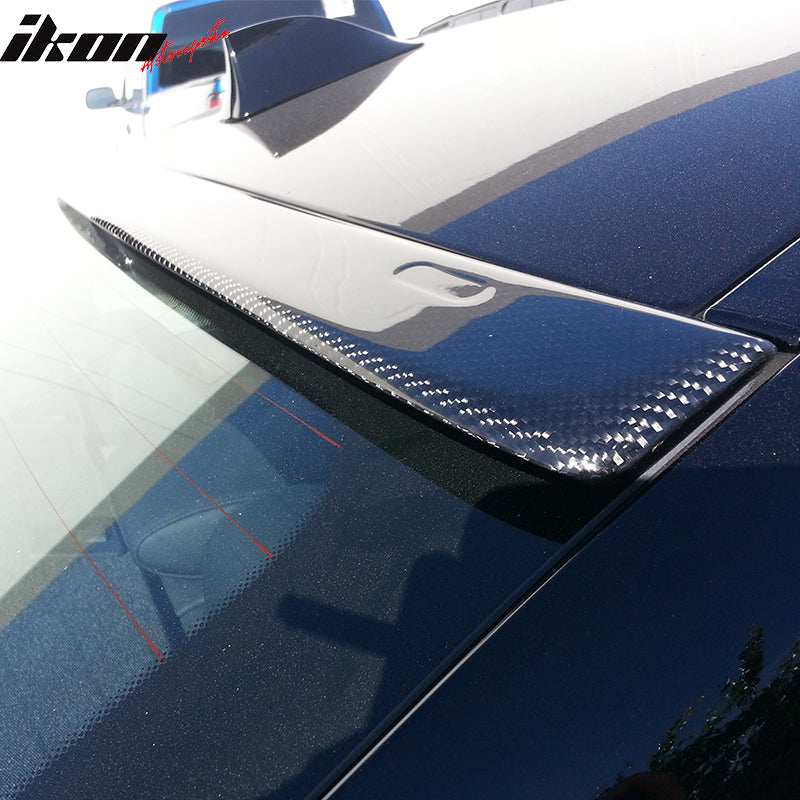2011-2016 BMW 5-Series F10 4Dr A Style Roof Spoiler CF