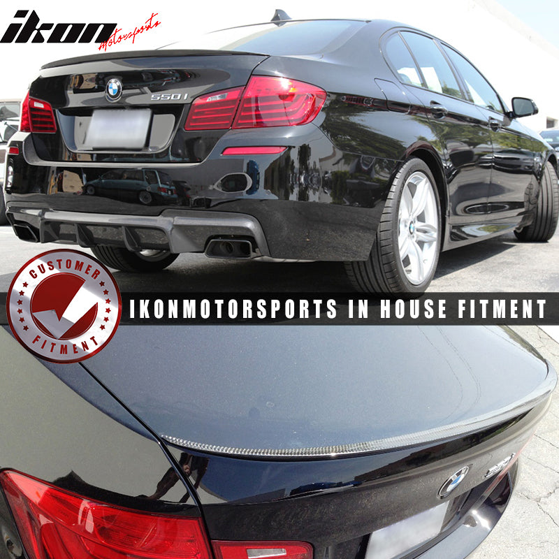 2011-2016 BMW 5-Series F10 M5 Trunk Spoiler Carbon Fiber
