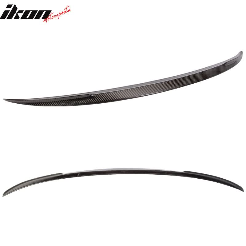 2011-2016 BMW F10 5-Serie P Style Unpainted Trunk Spoiler Carbon Fiber