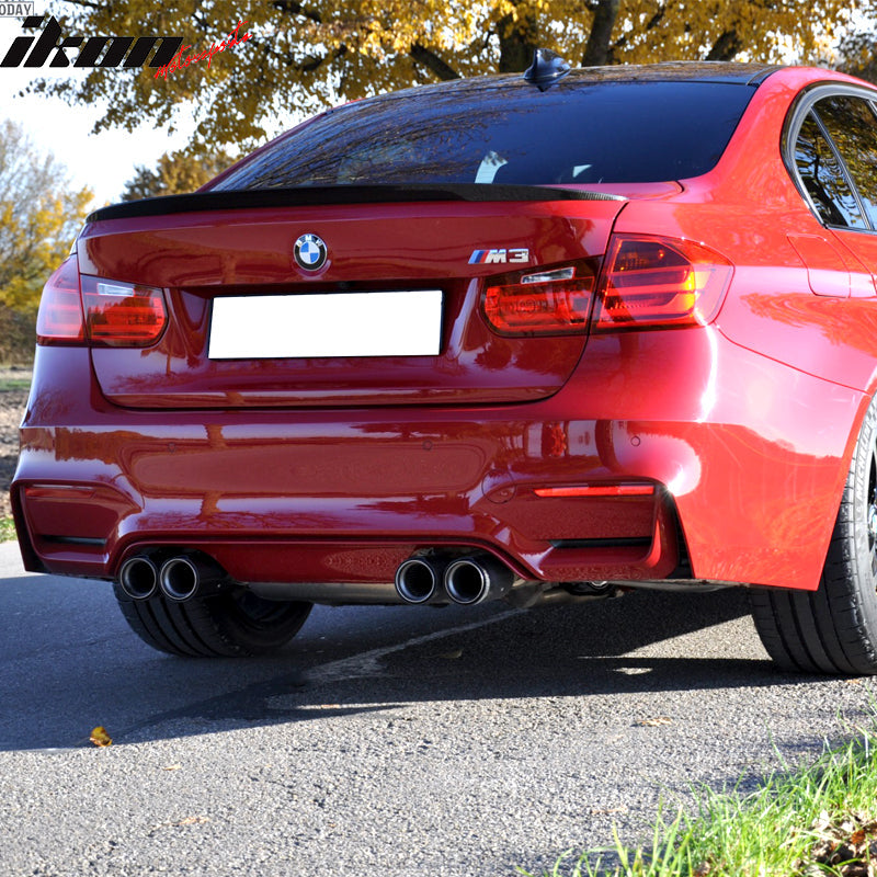 2014-2019Â BMW F80 M3 Sedan OE Factory Trunk Spoiler Wing CF