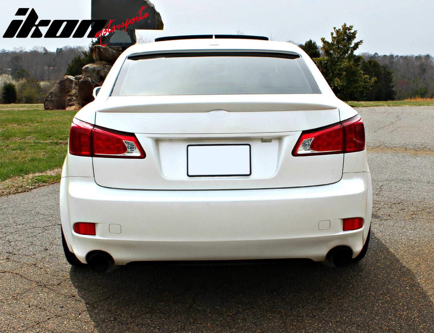 2006-2013 Lexus IS250 IS350 Sedan SP Style Black Trunk Spoiler Wing PU