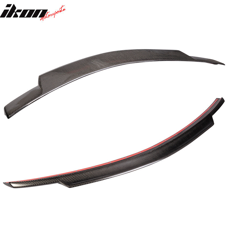 2008-2014 Benz C-Class W204 AMG Style Roof Trunk Spoiler Carbon Fiber