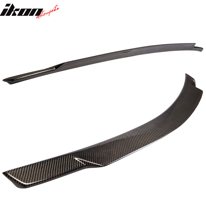 2008-2014 Benz C-Class W204 AMG Style Roof Trunk Spoiler Carbon Fiber