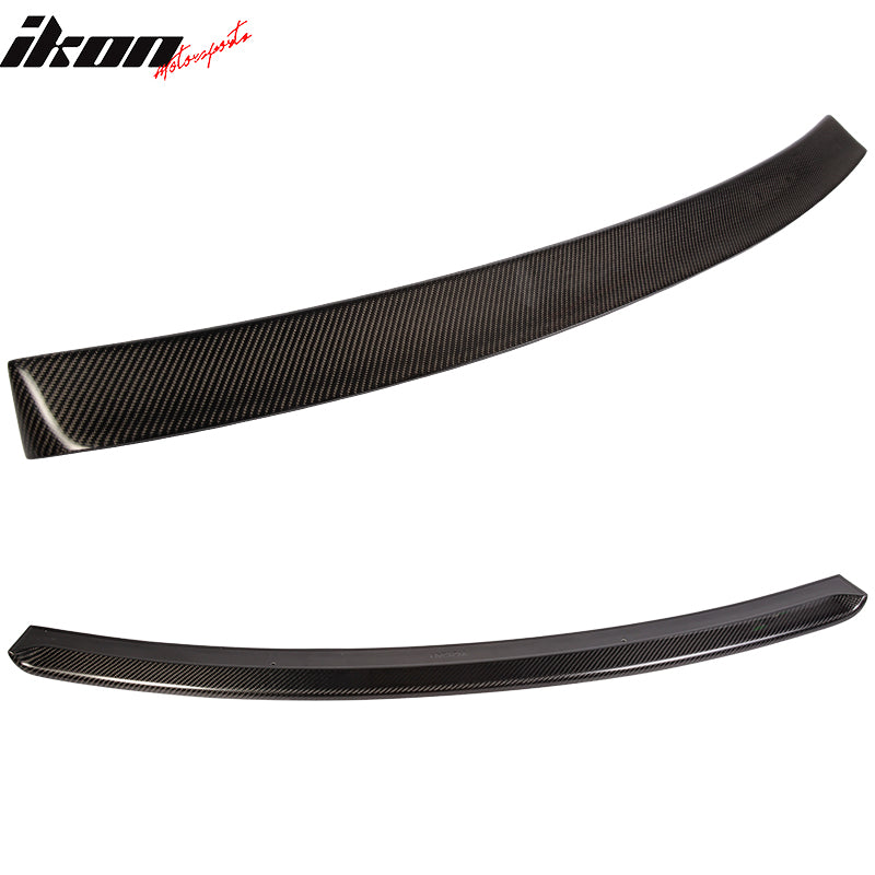 2010-2016 Benz E-Class W212 Sedan OEM Style Roof Spoiler Carbon Fiber