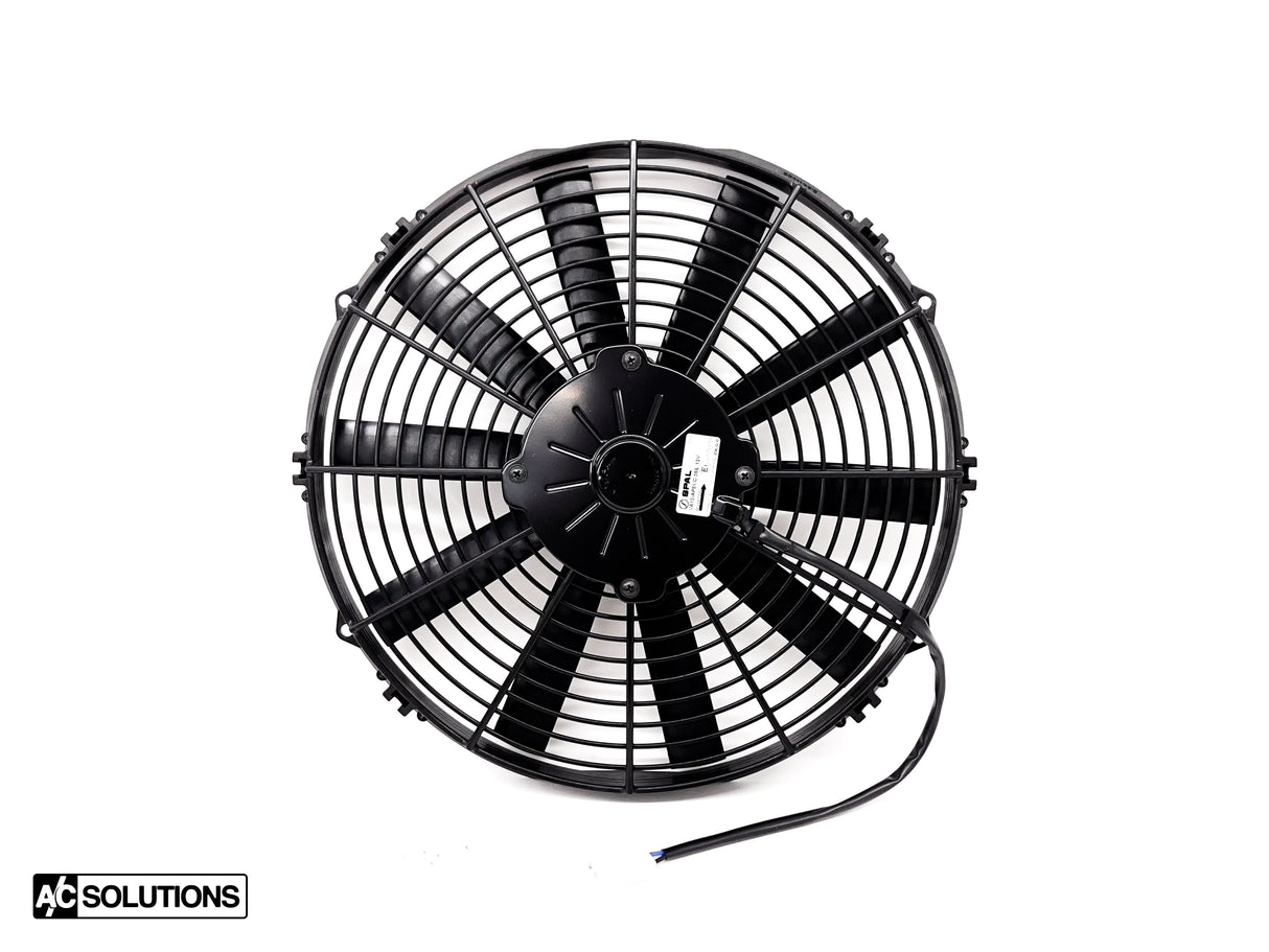 A/C Solutions x CSF E30 Parallel Flow Condenser + 13" SPAL Fan Combo
