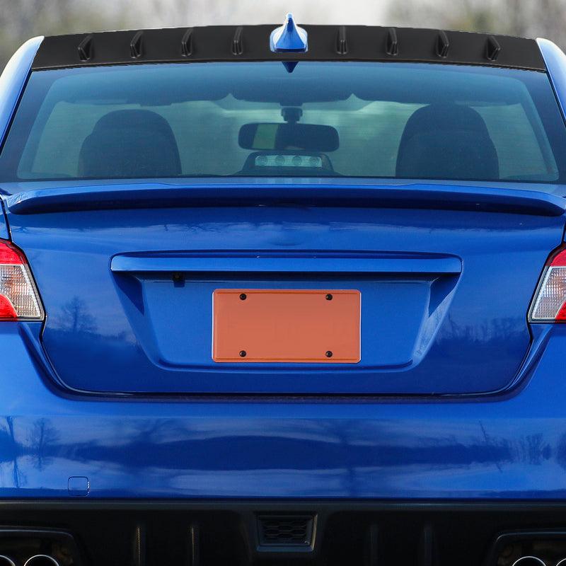 Spec-D Roof Spoiler Subaru WRX & WRX STi (2015-2021) Black Vortex Generator