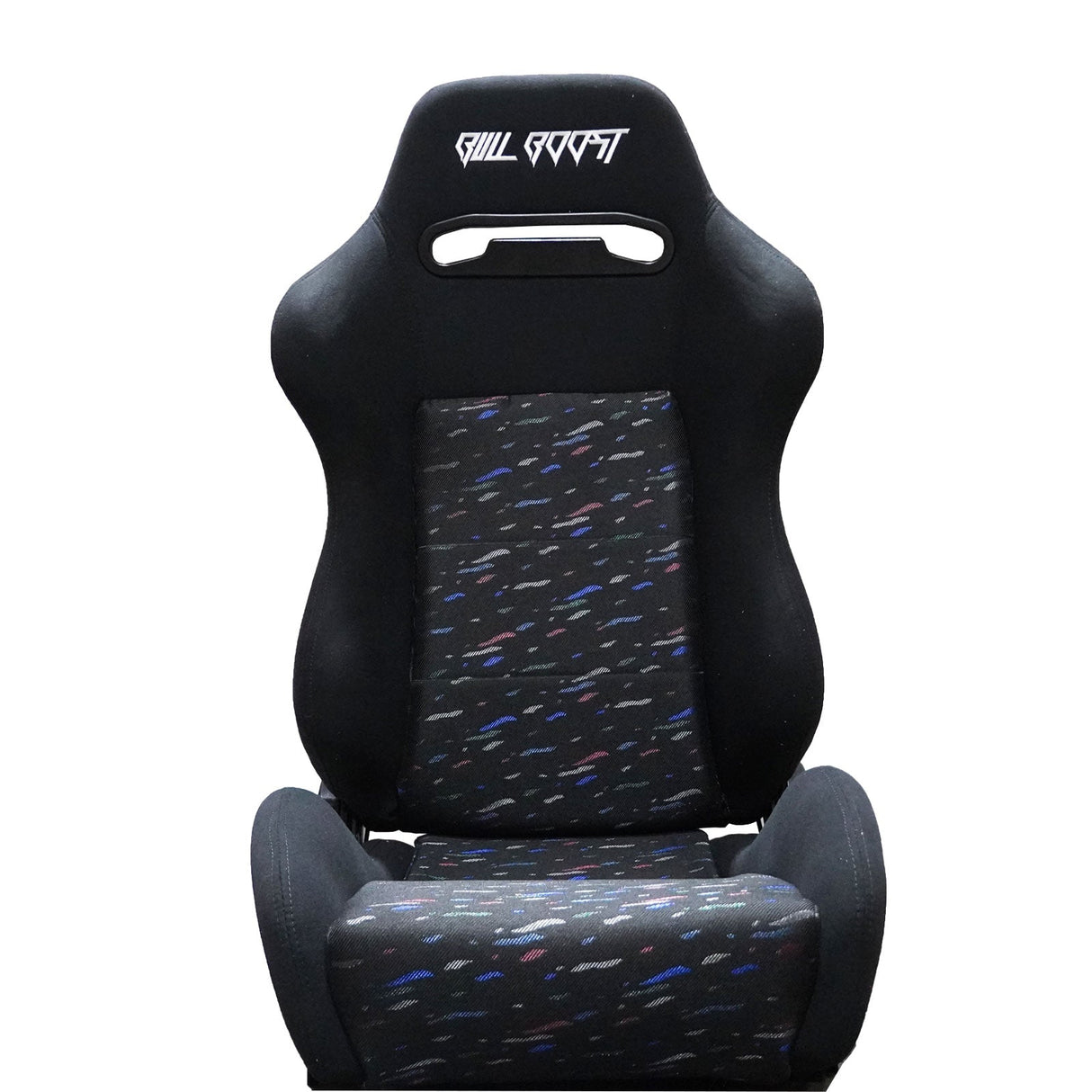 Bull Boost Adjustable Racing Lowered Ultra Max Bucket Seat w/ Seat Rails