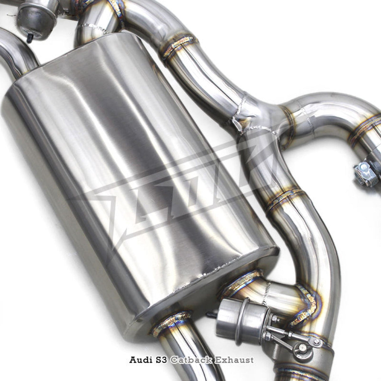 Stainless Valved Catback Exhaust System for Audi S3 2.0T
