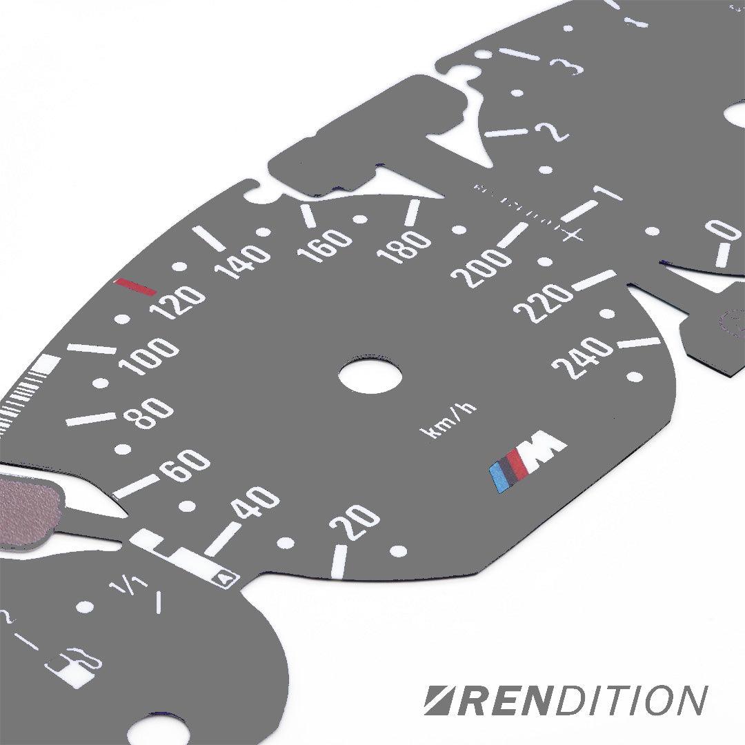 BMW E46 GAUGE FACE FOR M3 330 328 325 318 320 323 316 - K2 Industries