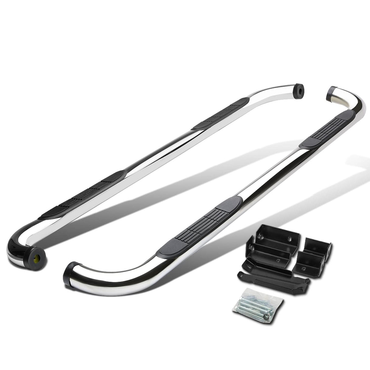 00-13 Chevrolet Yukon XL / Suburban 3" Round Nerf Bars Silver