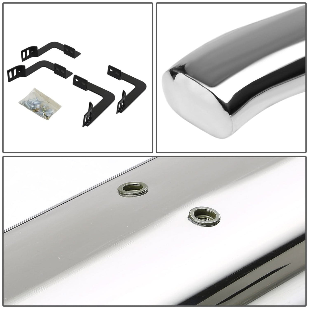 05-16 Nissan Frontier 4" Oval Nerf Bars - Silver