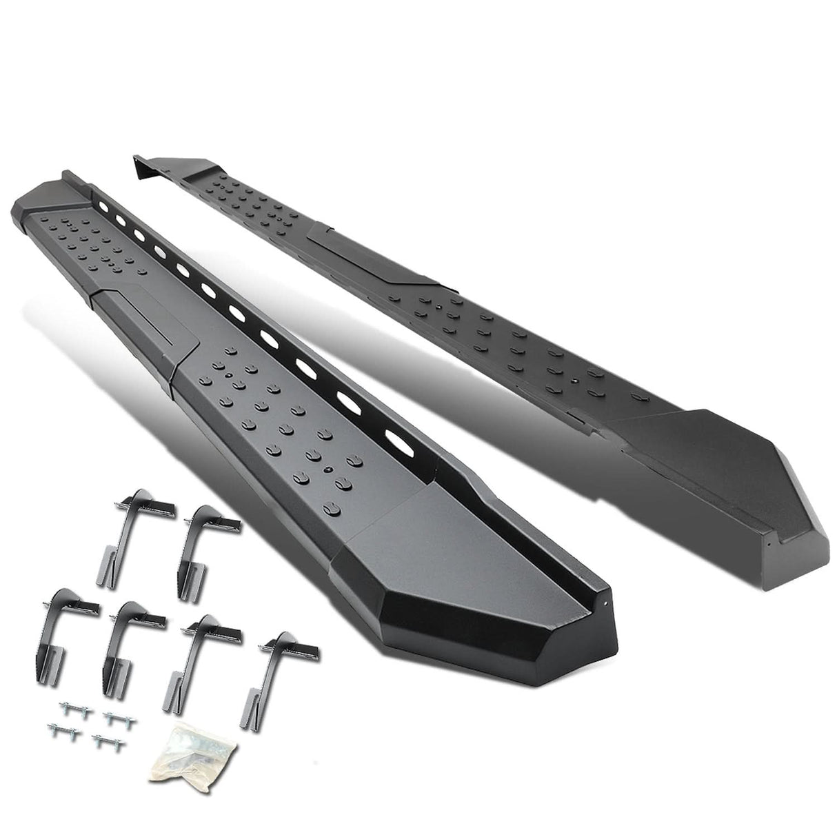 2015-2017 Ford F-150 Crew Cab 5.5" Straight Nerf Bars with Brackets