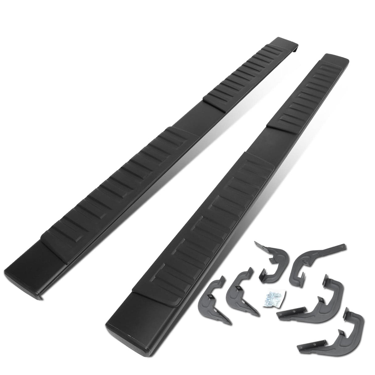 07-18 Chevy Silverado / GMC Sierra 6" Oval Nerf Bars - Black