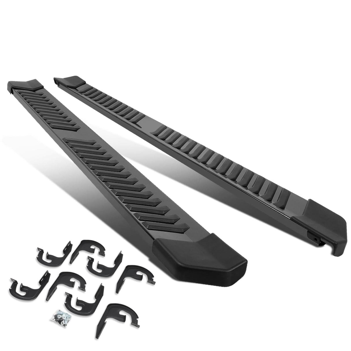 04-14 Ford F-150 Extended Cab 6 Inch Nerf Bars Black