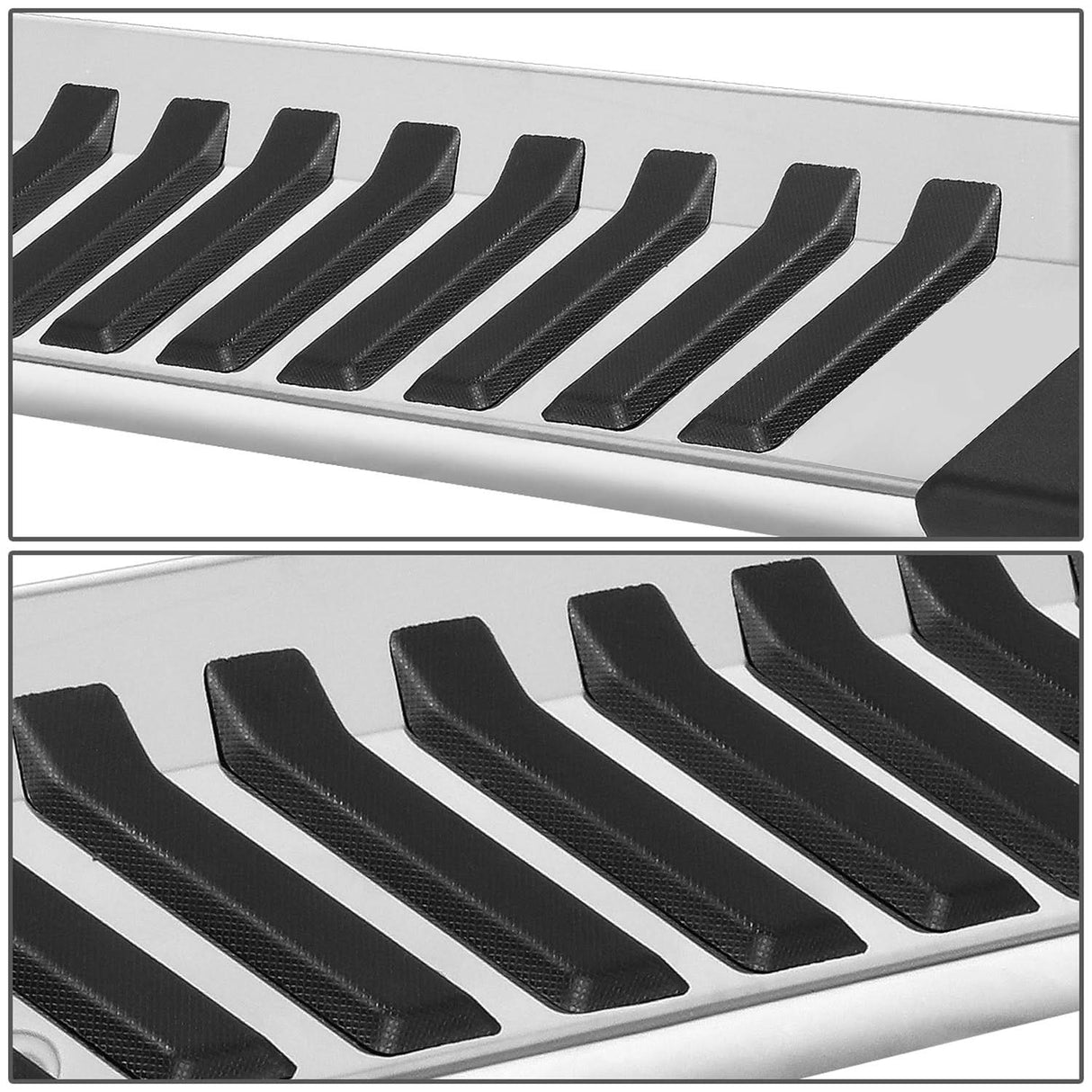2004-2014 Ford F-150 Extended Cab 6" Nerf Bars Silver