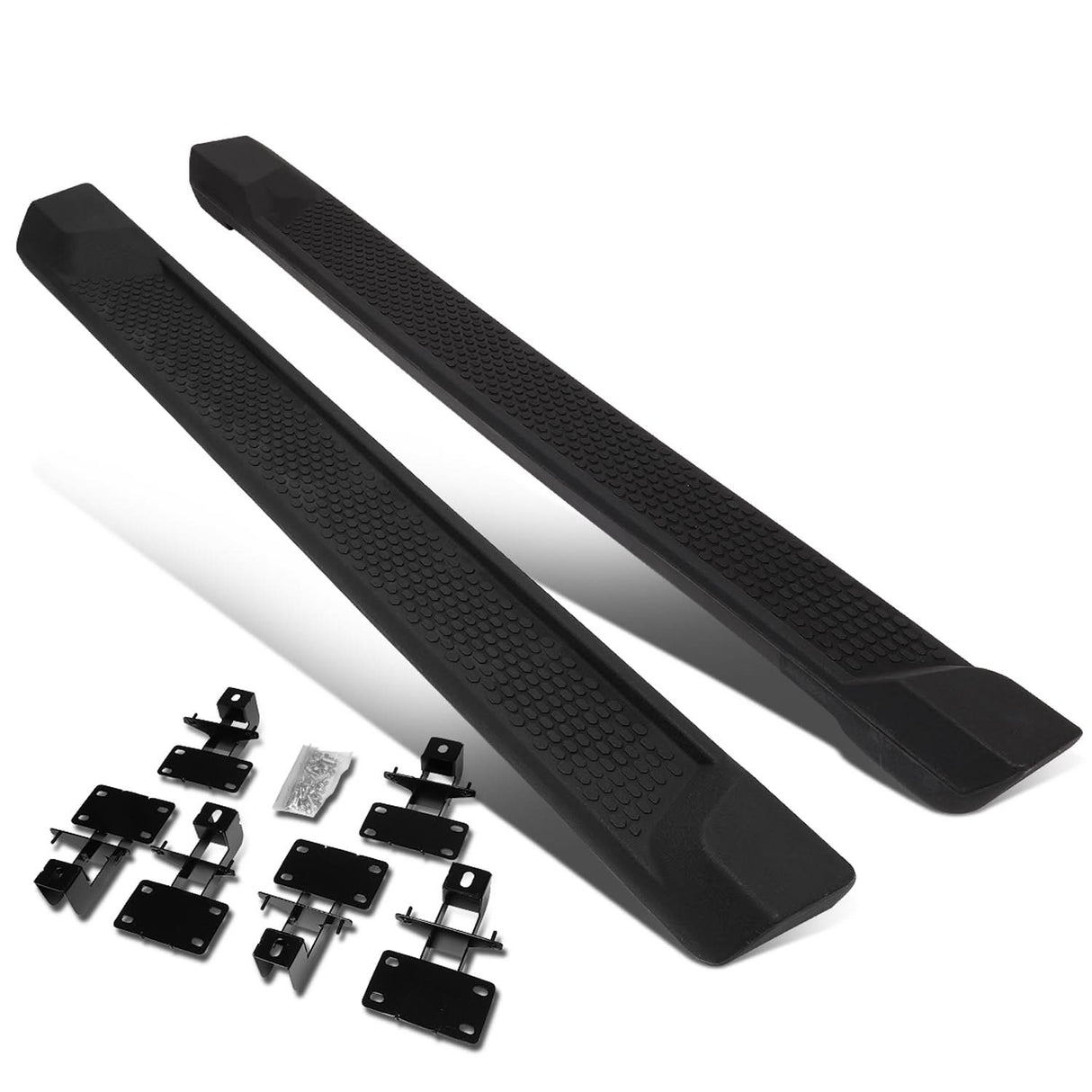 2018-2019 Jeep Wrangler 4-Door 4.5" Nerf Bars - Black