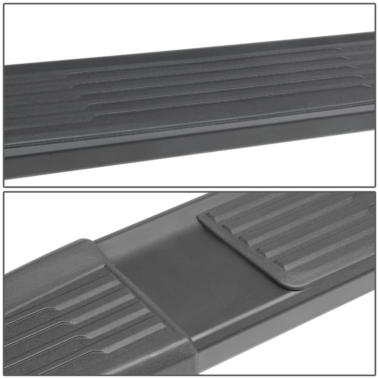 2019-2020 Chevrolet Silverado GMC Sierra 6" Crew Cab Nerf Bars Black