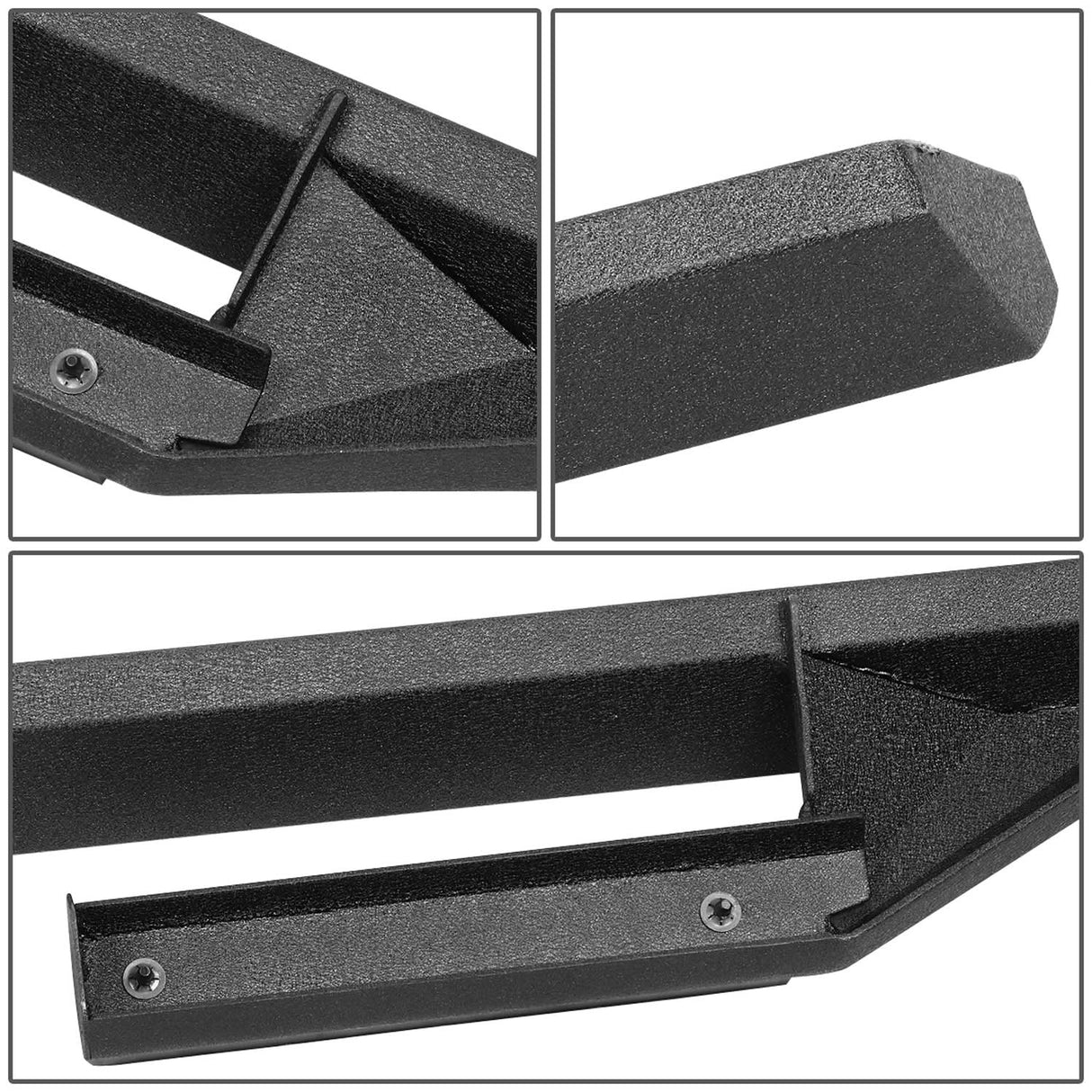 07-19 Chevy Silverado GMC Sierra Side Arm Style 3" Nerf Bar Aluminum
