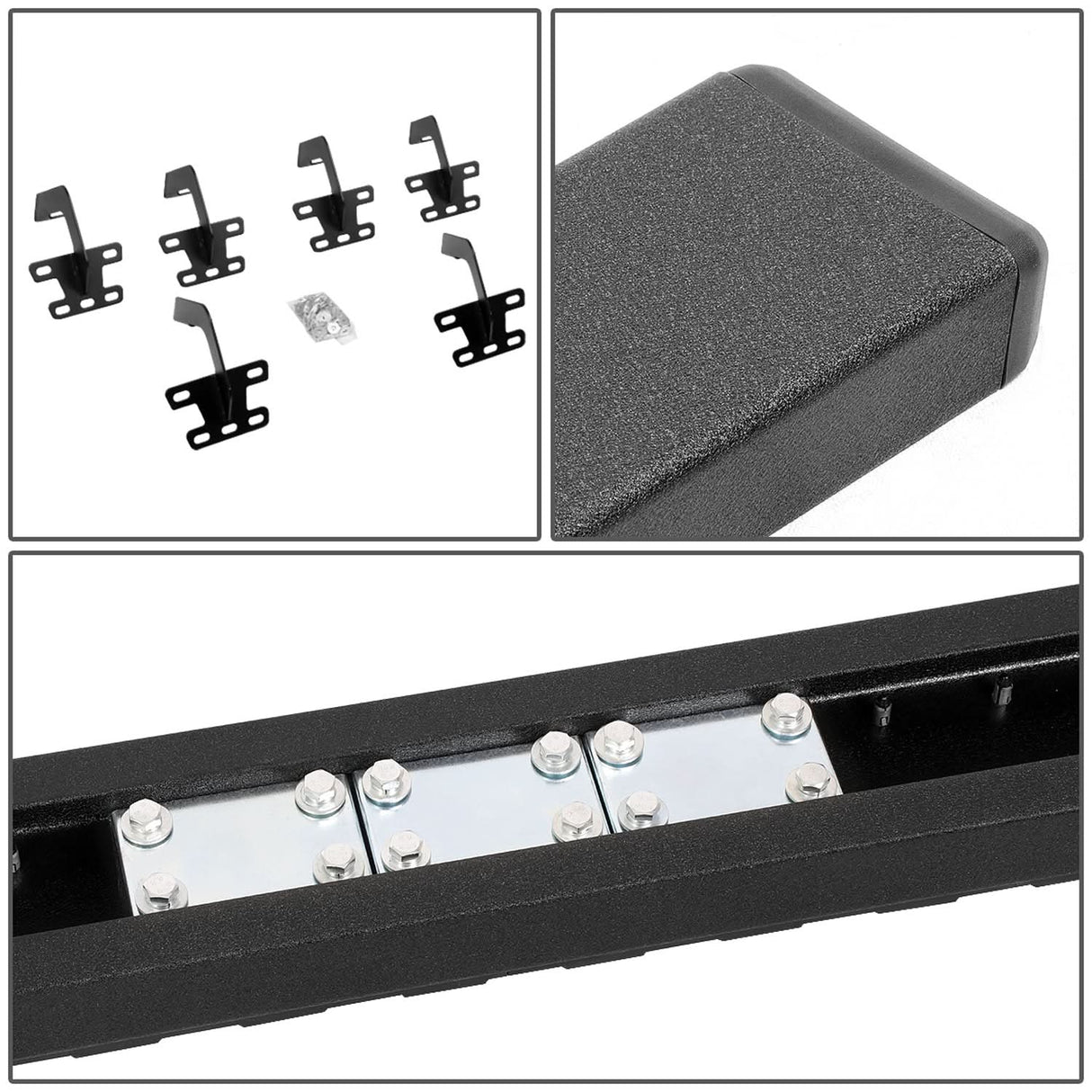 2019-2020 Dodge Ram 1500 Crew Cab 5" Nerf Bars with Honeycomb Pads