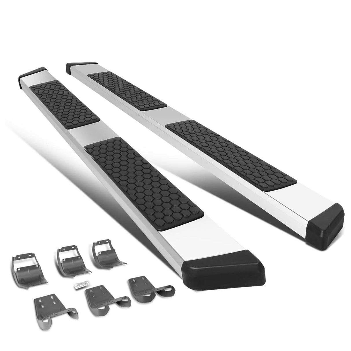 15-20 Ford F-150 / 17-20 F-250 F-350 Crew Cab 5.5" Nerf Bar Chrome