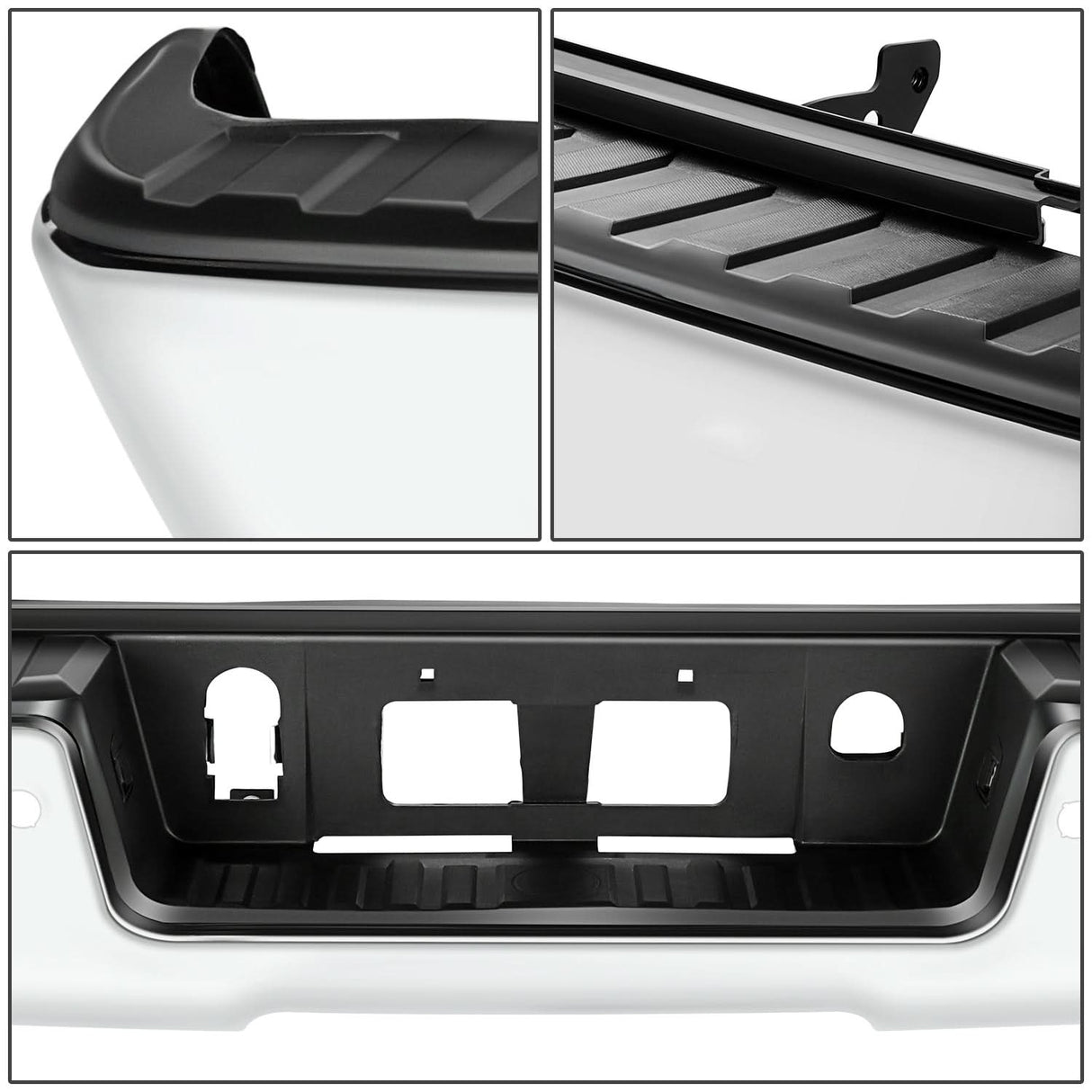 14-19 Chevrolet Silverado 1500 Rear Step Bumper - Chrome